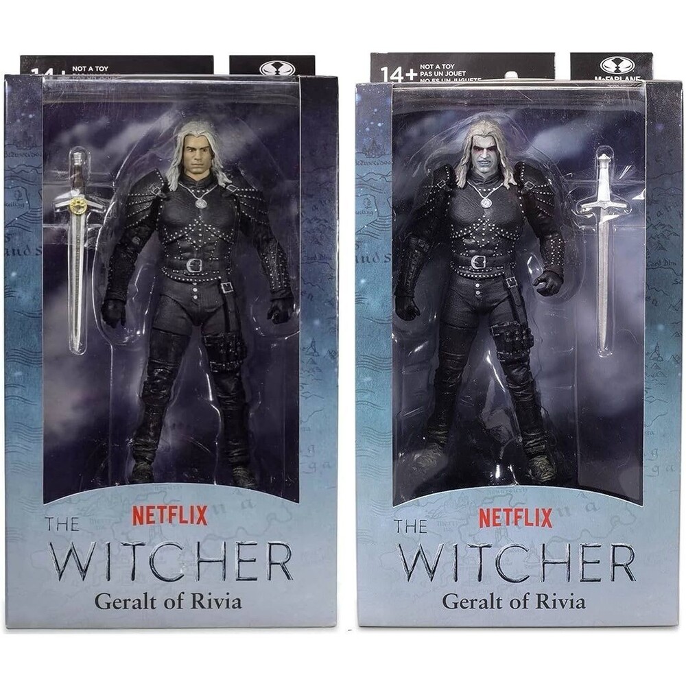 McFarlane Toys Netflix The Witcher - Gerald of Rivia + Witcher Mode Figures